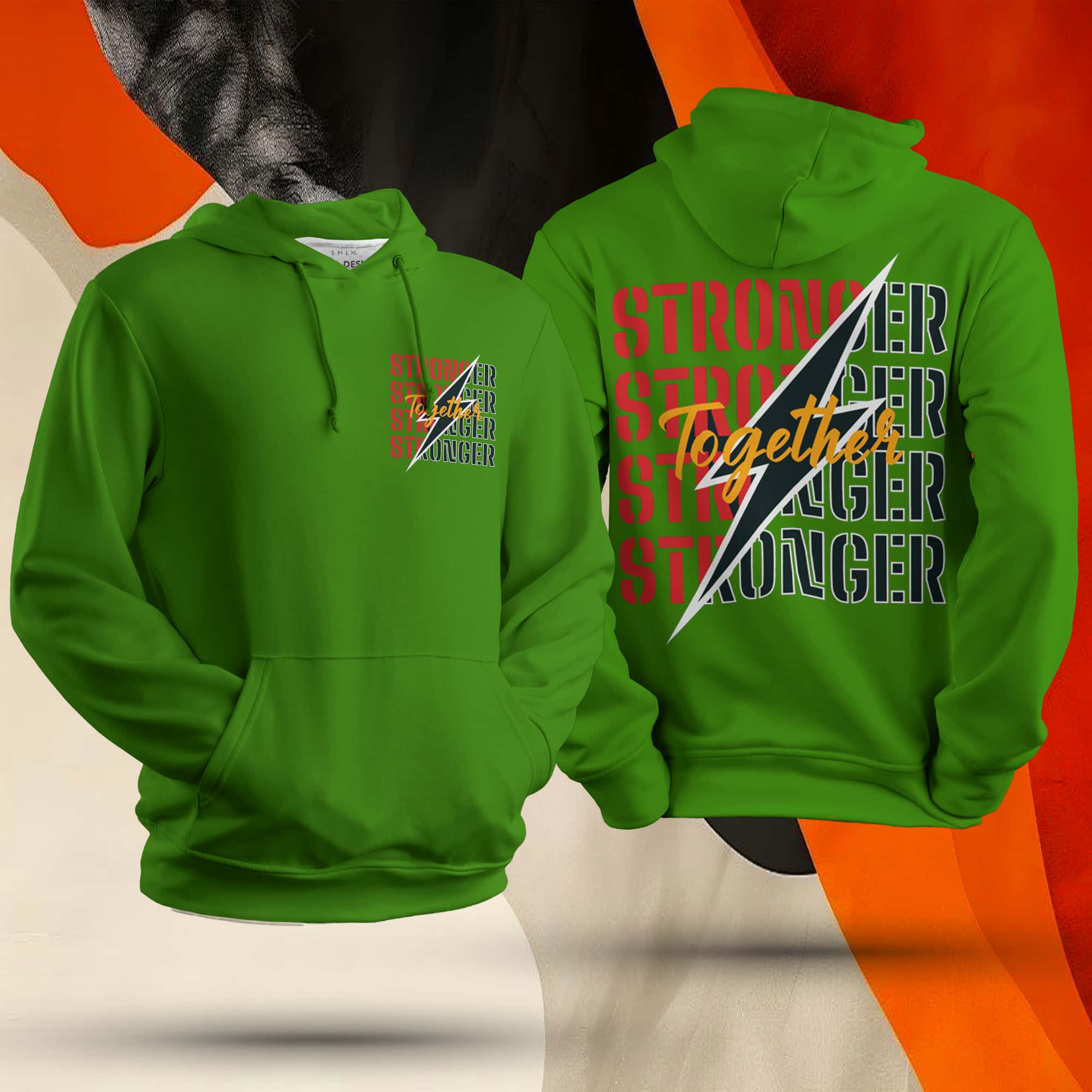 Stronger Together Unisex Hoodie