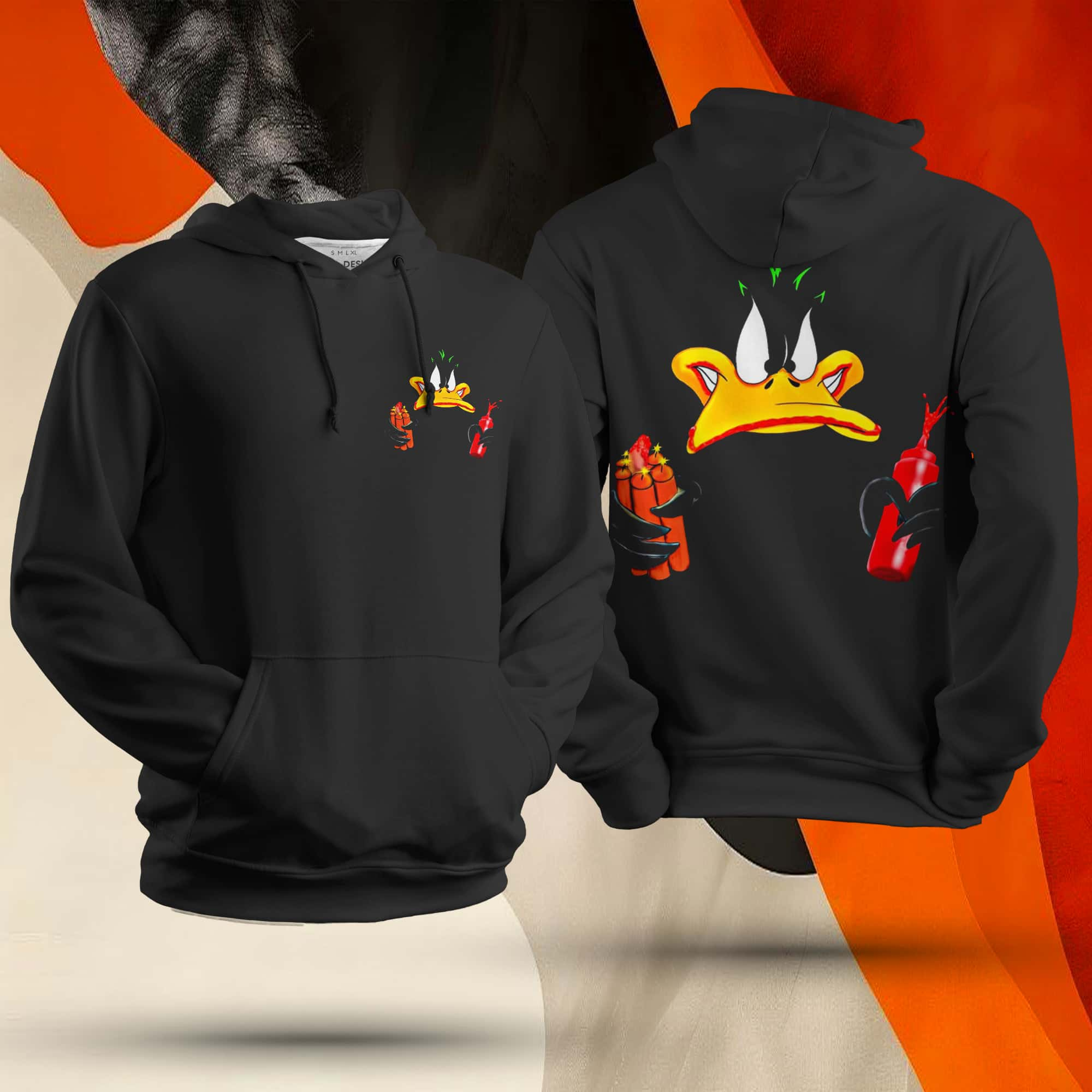 Daffy Duck Unisex Hoodie