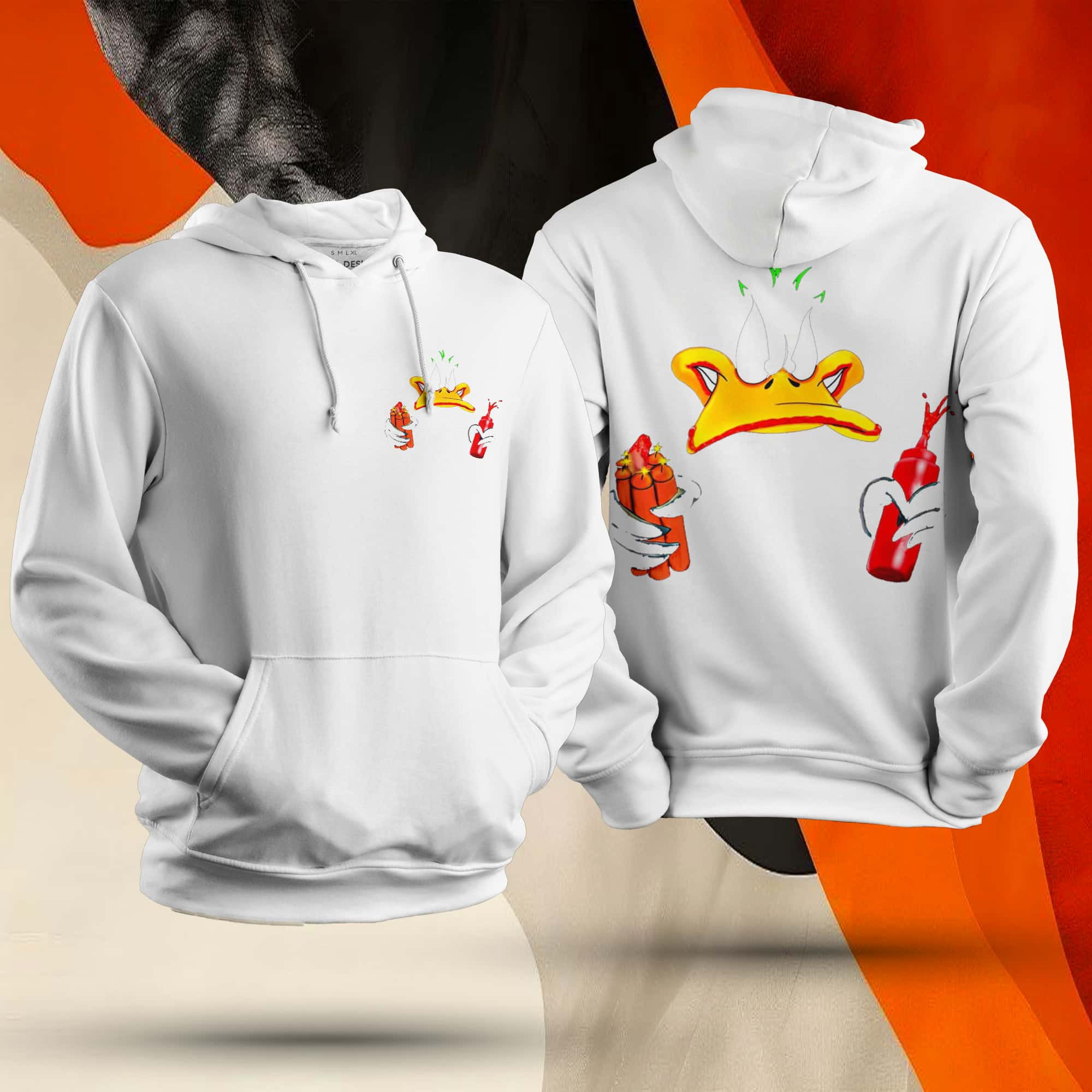 Daffy Duck Unisex Hoodie