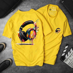 Headphones Unisex T-Shirt