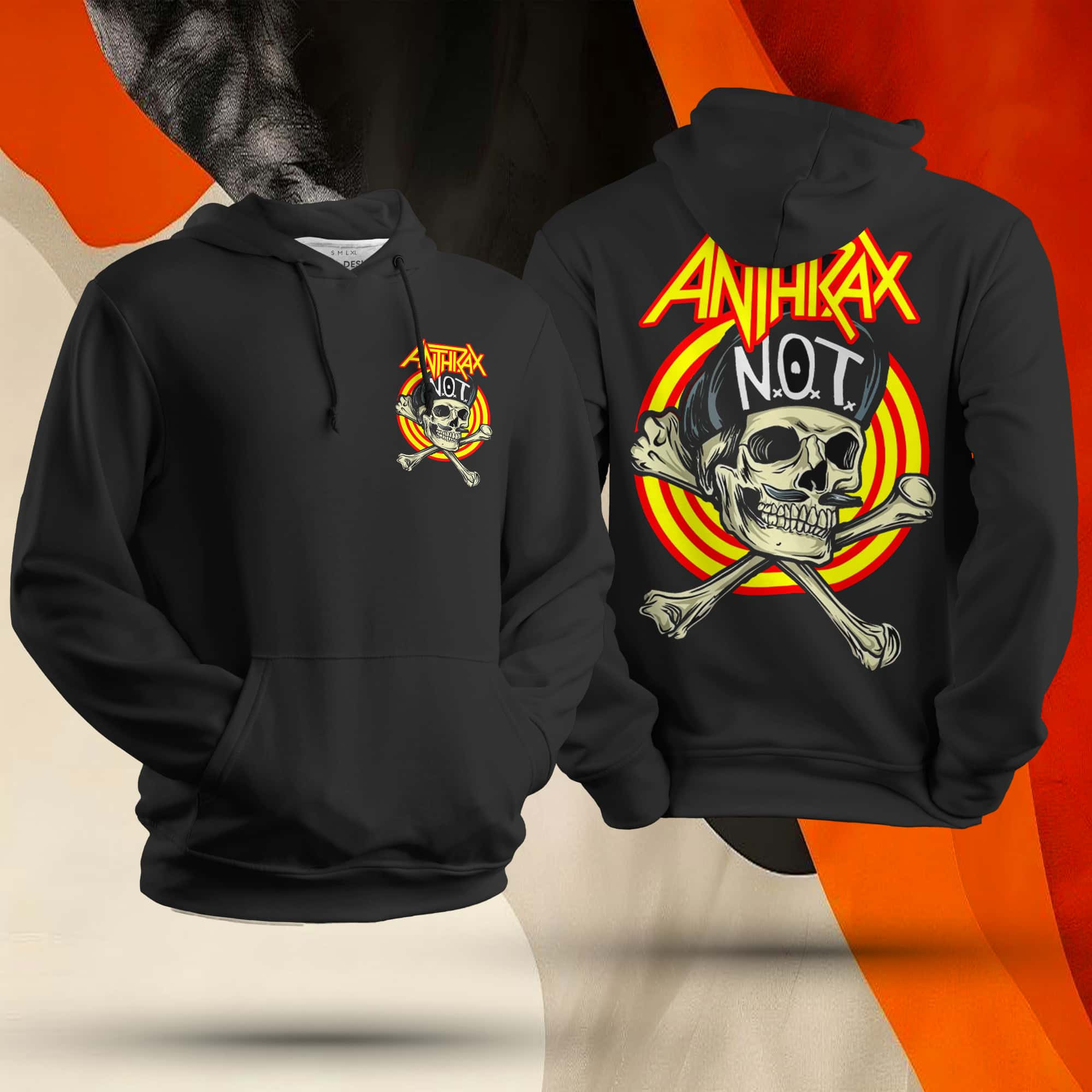 Anthrax Not Unisex Hoodie