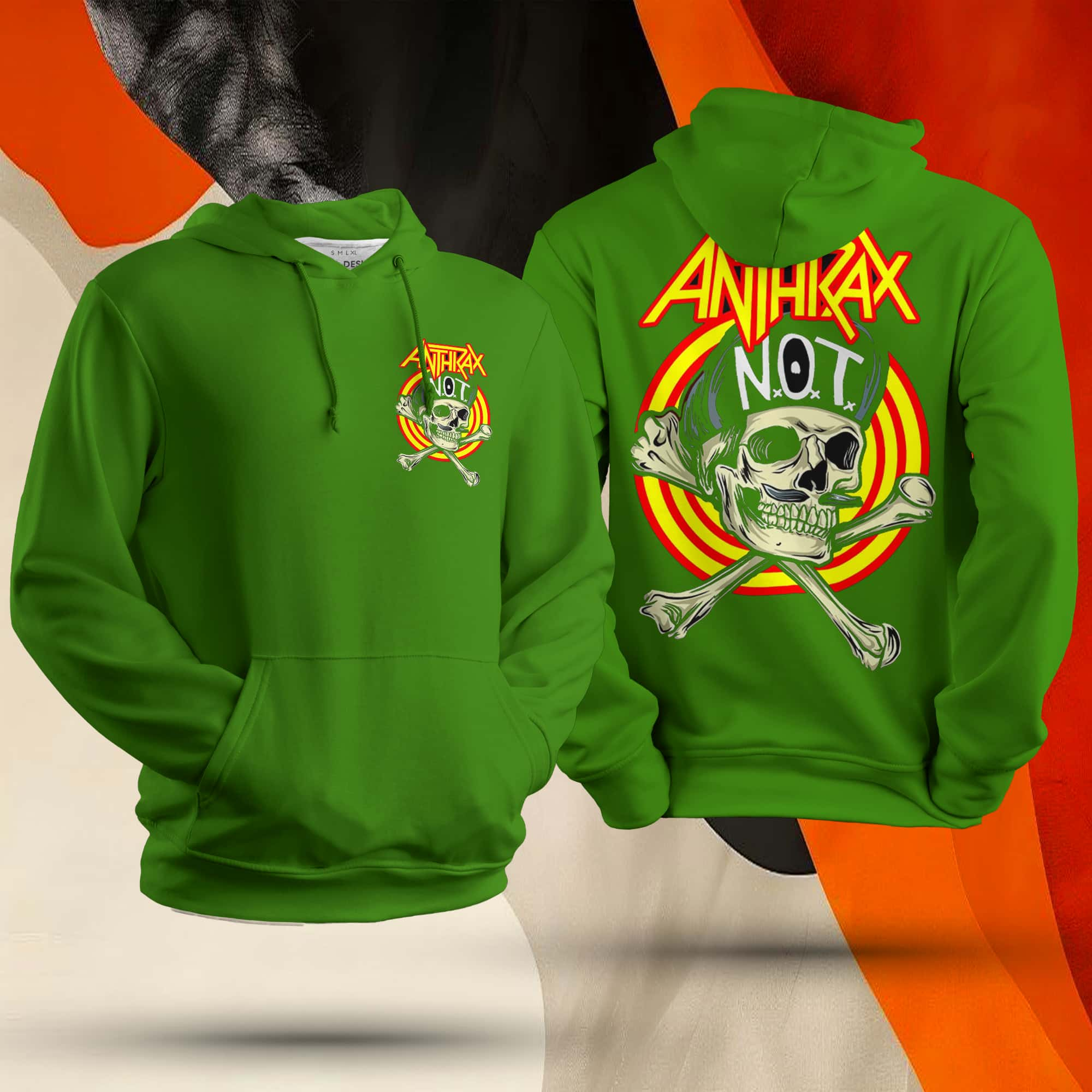 Anthrax Not Unisex Hoodie