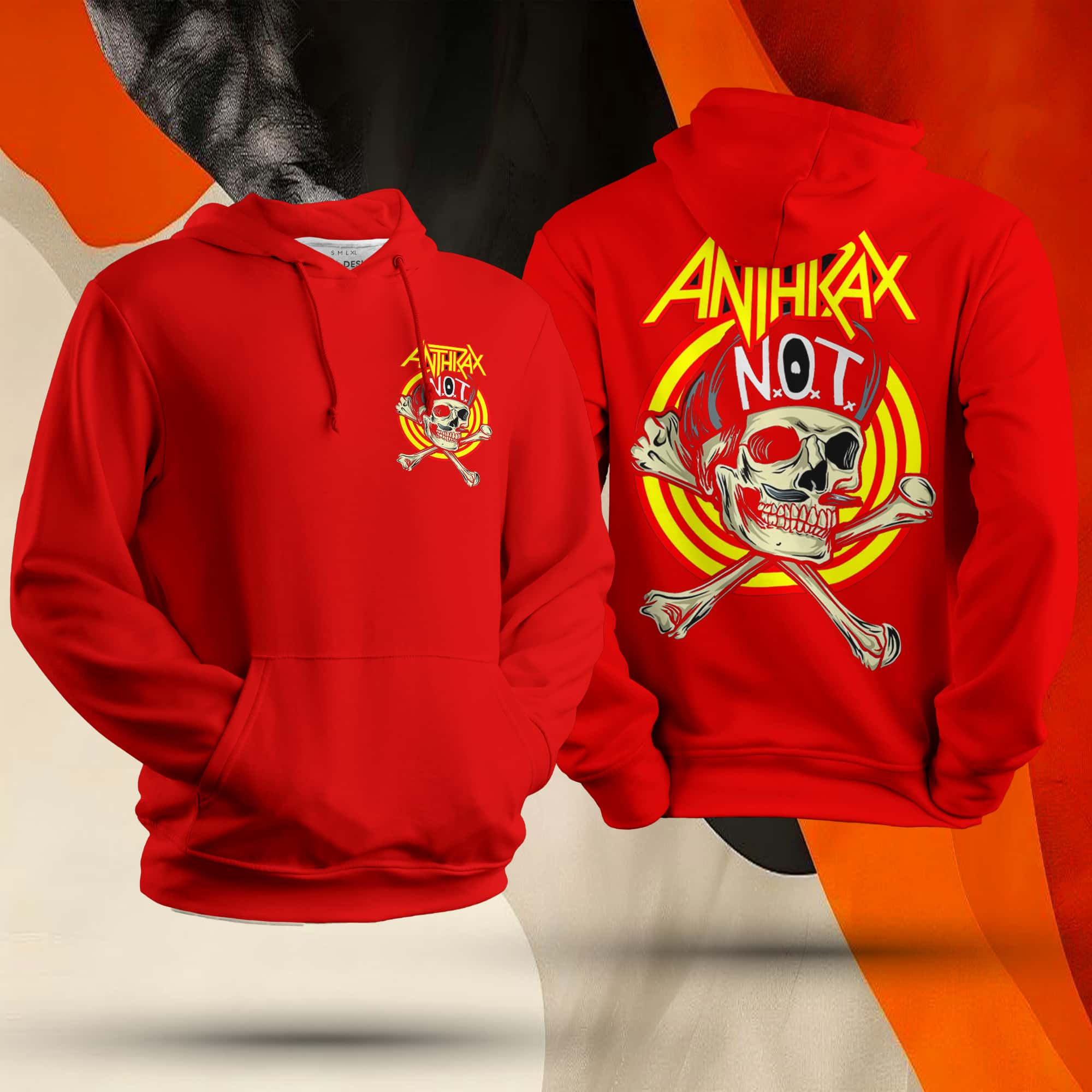 Anthrax Not Unisex Hoodie