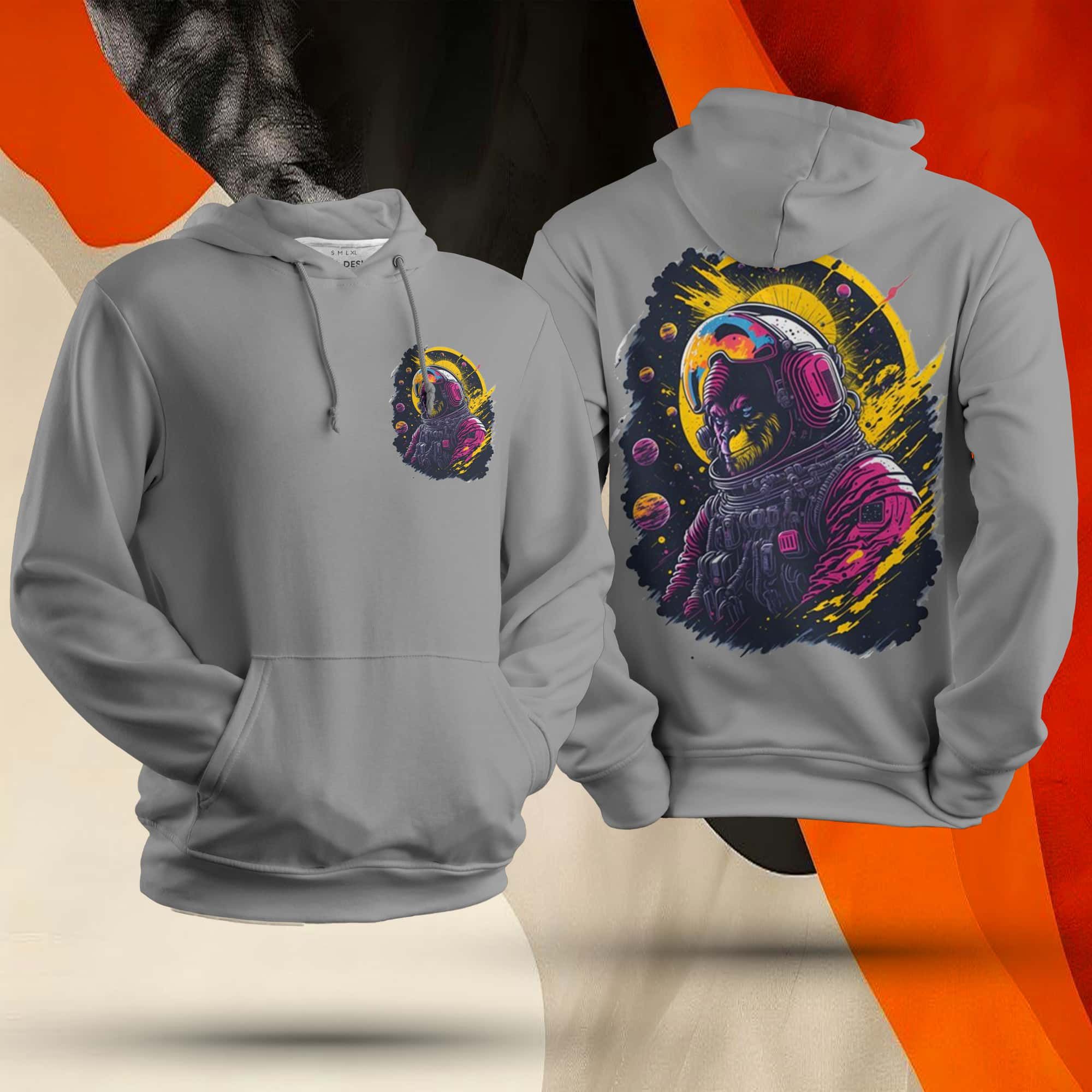 Cool Monkey Unisex Hoodie