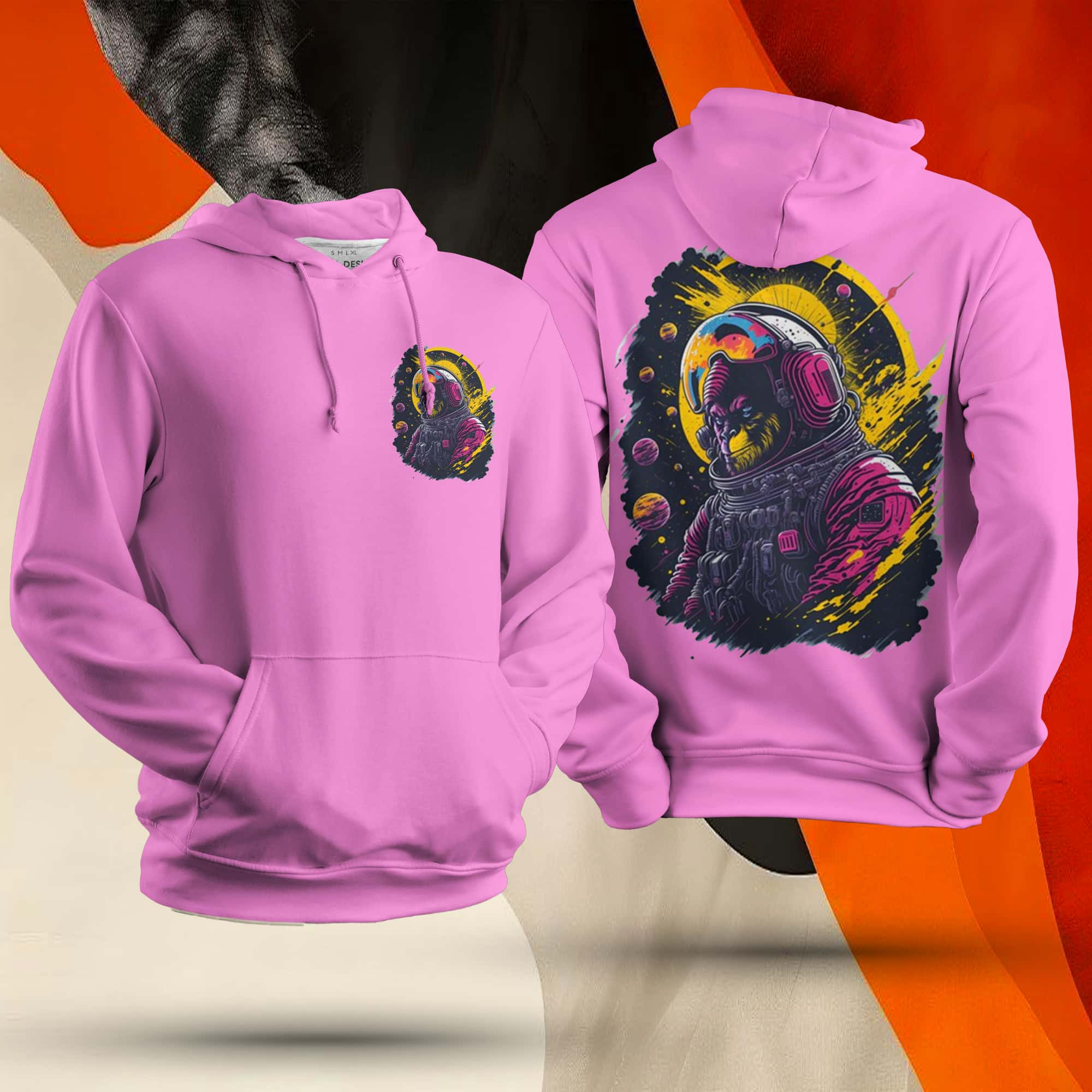 Cool Monkey Unisex Hoodie