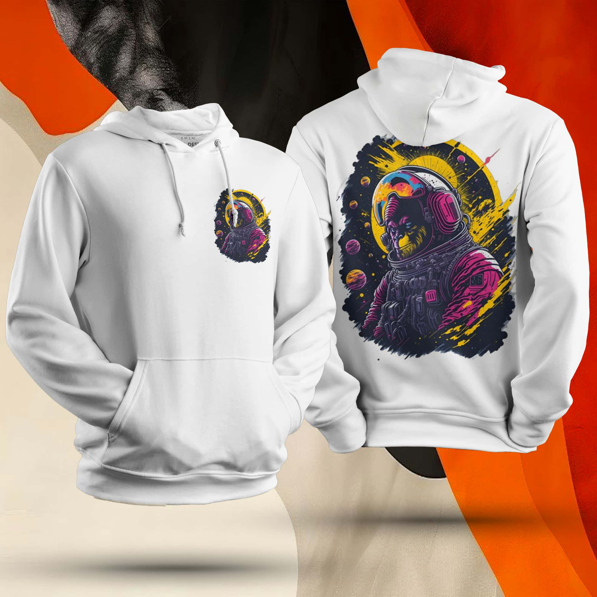 Cool Monkey Unisex Hoodie